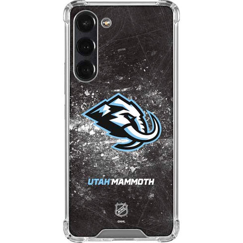 NHL Utah Mammoth Ice Frost Galaxy S24 FE Clear Case